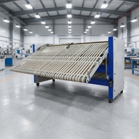 Machine commerciale de pliage de draps de blanchisserie/machine de repassage et de pliage de chemises, CE