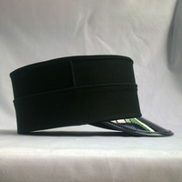 Black Kepi Hat Sombreros planos
