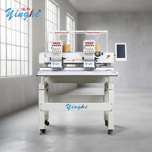 Máquina de Bordar Computarizada de Doble Cabezal y 9 Agujas en Venta en el Almacén de Abidjan, Costa de Marfil - Product Image 1