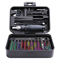 Mini-jeu de tournevis de précision avec identification codée par couleur, 1 pièce, kit d'outils de réparation micro-magnétique, DIY, OEM, petit outil manuel