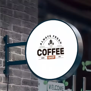 Dấu Hiệu Tùy Chỉnh LED Xoay Vòng Quảng Cáo Ánh Sáng Hộp Biển LED Acrylic Quảng Cáo Ánh Sáng Hộp Dấu Hiệu Ngoài Trời Cửa Hàng Cửa Hàng Dấu Hiệu - Product Image 2