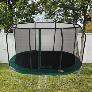 <span class=keywords><strong>Trampoline</strong></span> PVC de gymnastique extérieure de haute qualité <span class=keywords><strong>avec</strong></span> anneau supérieur elliptique et <span class=keywords><strong>filet</strong></span> intérieur pour le sport - Product Image 1