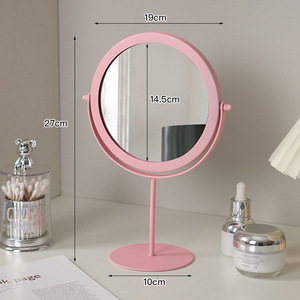 <span class=keywords><strong>Miroir</strong></span> cosmétique rotatif HD petite coiffeuse de bureau en métal pour dortoir étudiant <span class=keywords><strong>chambre</strong></span> - Product Image 4
