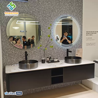 Ensembles de meubles en bois massif OEM 2025, suite complète pour salle à manger et chambre à coucher, table, évier, robinet, meubles de salle de bain, coiffeuse - pour entrepôt