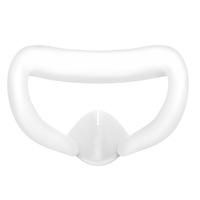 Housse Faciale en Silicone Anti-Transpiration et Imperméable Bloquant la Lumière pour Meta Quest 3, Protection Oculaire Étirable pour Casque VR