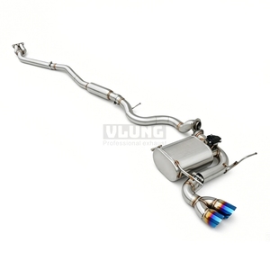 Sistema di Scarico Catback ad Alte Prestazioni in Acciaio Inox 304 con Valvola per <span class=keywords><strong>BMW</strong></span> 325i 330i E91 <span class=keywords><strong>Station</strong></span> <span class=keywords><strong>Wagon</strong></span> 2.5 <span class=keywords><strong>3</strong></span>.0 2005-2011 - Product Image 1