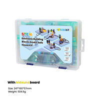 Nuevo Kit de Robótica DIY, Bloques de Construcción Educativos Programables Electrónicos para Niños, Kit de Casa Inteligente Segura con Placa U No Board