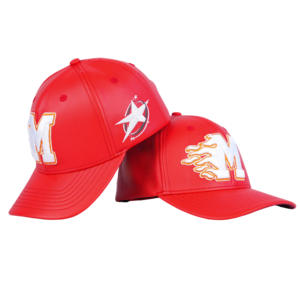Gorra de Béisbol Deportiva de Cuero con Logotipo Bordado Personalizado Tcap China - Product Image 6