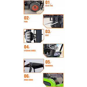 משאית מלגזה חשמלי זול <span class=keywords><strong>1.5t</strong></span> 2t 3ton 3.5טון סוללת ליתיום קטנה ליתיום מלגזה חשמלי מלא מלגזה חשמלי - Product Image 6