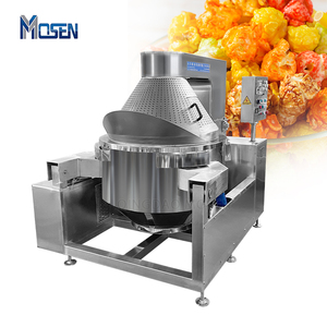 Línea de Producción de Palomitas de Maíz Industrial Totalmente Automática, Saborizante <span class=keywords><strong>Gourmet</strong></span>, Máquina Procesadora de Palomitas de Maíz por Inducción de 100L 200L - Product Image 4