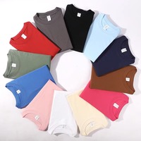 T-shirts vierges 100 % coton pour hommes, personnalisables avec impression par sublimation ou DTG, vente en gros OEM