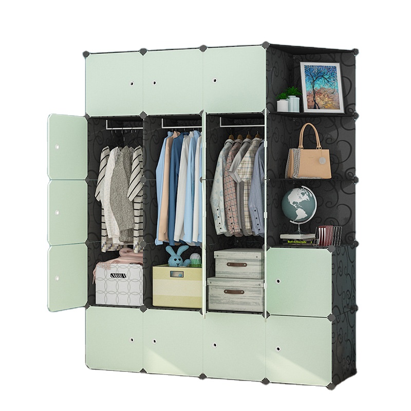 Складной самодельный портативный пластиковый шкаф для хранения в спальню, дизайн для девушек, Тканевый шкаф, главный стиль, онлайн встроенный гардероб