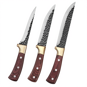 Vente flash : Couteau à désosser, à éplucher et à raser, forgé à la main, tranchant, pour tuer les porcs, les bovins et les moutons - Product Image 1