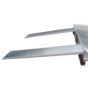 Remolque de 2 ejes con eje central de 5990x2530mm, capacidad de carga nominal de 1610kg, con rampas, en venta. - Product Image 4