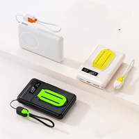 Batterie externe magnétique ultra-fine, certification 3C, charge rapide 22,5 W, 10000 mAh, grande capacité, charge rapide, batterie externe mobile