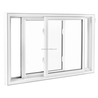 Perfil de Ventana de PVC Gris Insonorizado para Casas, Rodillos para Ventanas y Puertas, Ventanas Corredizas de PVC, Ventanas Corredizas de UPVC
