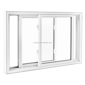 <span class=keywords><strong>Profil</strong></span>és de fenêtres insonorisés gris en PVC pour maisons, roulettes de fenêtres, fenêtres coulissantes en PVC, fenêtres coulissantes en UPVC - Product Image 3