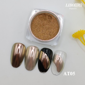 Pigmentos para Uñas LIBO, 9 Colores, Polvo Metálico Cromado para Decoración de Uñas - Product Image 5