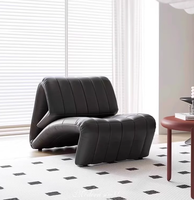 Canapé-chaise longue moderne italien de Barcelone pour le restaurant et l'hôtel utiliser un matériau en bois