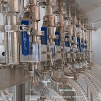 Pompe péristaltique automatique INNOTONDA GFB-12, machine de remplissage de boissons et de shampooings haute précision pour bouteilles carrées en verre, en plastique et en métal
