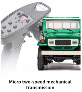 Nouveau produit FMS : Voiture télécommandée d'escalade 1/12, double vitesse, modèle de voiture tout-terrain RC, jouet cadeau FJ45 RTR - Product Image 3