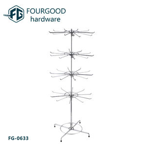 Metall eisen chrom-überzogene <span class=keywords><strong>DVD</strong></span> display schaufenster boden stehen werbe regal <span class=keywords><strong>rack</strong></span> - Product Image 3
