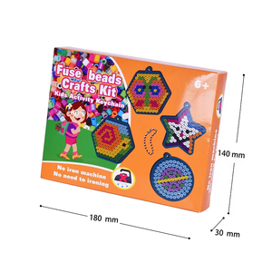Wholesale Manufacturers' Montessori Educational Pegboard Perler <b>Beads</b> Kit for Kids 5mm No Ironing Puzzle <b>Beads</b> <b>Fuse</b> <b>Beads</b> for - Product Image 3