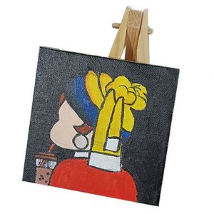 Nuevo Diseño, Juego de Pintura Artística en Lienzo Estirado de Tamaño Mini, Kit de Dibujo y Pintura para Niños - Product Image 2