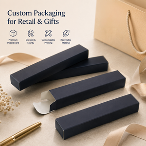 Cajas de Papel Kraft Reciclables, Portátiles y Prácticas para Alimentos, con Impresión de Logotipo Personalizado FX, para Hamburguesas, Sándwiches y Papas Fritas - Product Image 3
