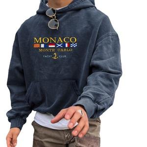 Sweat-shirt à capuche imprimé en 3D <span class=keywords><strong>pour</strong></span> <span class=keywords><strong>homme</strong></span>, coupe ample, motif lettres, logo 3D, poches à cordon sur le devant, <span class=keywords><strong>pour</strong></span> <span class=keywords><strong>site</strong></span> web indépendant, 2026 - Product Image 4