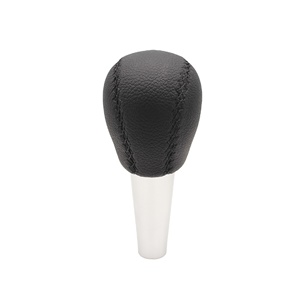 CNWAGNER Pommeau de levier de vitesse de voiture automatique en gros couleur noire matériau origine année modèle pour Volvo S60 V70 S60R <span class=keywords><strong>V70R</strong></span> - Product Image 1