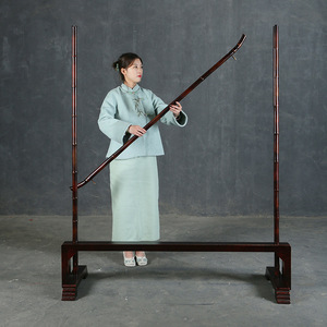 Bamboo <b>Clothes</b> <b>Rack</b> Red Bamboo Standing Type Rectangular Bedroom Clothing Organizer - Product Image 4