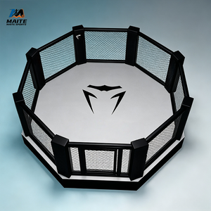 Cage d'entraînement MMA octogonale OEM avec structure renforcée et rembourrage EVA pour clubs <span class=keywords><strong>de</strong></span> sports <span class=keywords><strong>de</strong></span> combat - Product Image 4