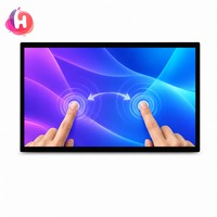 Écran tactile capacitif industriel de 15,6 pouces, écran LCD tactile intégré PCAP DP USB pour utilisation en kiosque de point de vente