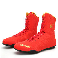 Day Key – bottes de Gym en cuir Pu pour hommes, chaussures de boxe professionnelles personnalisables