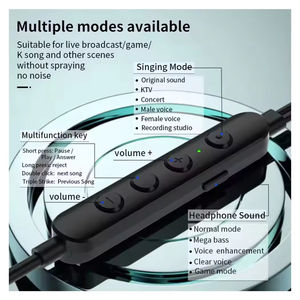 Microphone-cravate filaire portable Sarafox Type-C mains libres pour iPhone 17 avec carte son et haut-parleur - Product Image 4