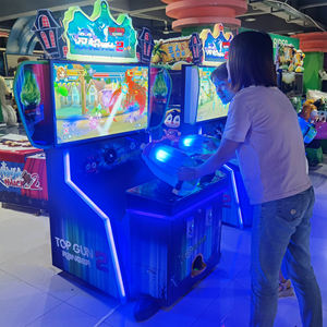 Emocionante Máquina de Videojuegos Arcade para Niños, Operada con Monedas, para 2 Jugadores, Pantalla LCD de 42 Pulgadas, Juego de Disparos, para Interiores, con Caja de Madera, con Tickets de Ganancia - Product Image 6