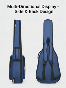 41 Zoll Akustikgitarren-Gigbag Gepolsterter Gitarren-Rucksack mit Verstellbarem Schultergurt Wasserdichter Oxford-Gitarrenkoffer für Reisen - Product Image 3