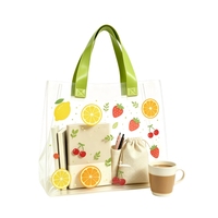 Sac fourre-tout en plastique soudé par ultrasons, imperméable et résistant à l'huile, sac à main spécial cuisine
