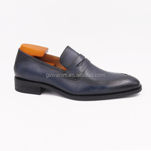 Chaussures décontractées en cuir de vachette pour hommes, confortables et basses, pour le bureau et le mariage, pieds nus, bout pointu - Product Image 5