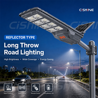 Lampe solaire tout-en-un Cishine Factory Wholesale IP65 300w avec caméra de surveillance CCTV, 4G/Wifi sans fil, étanche