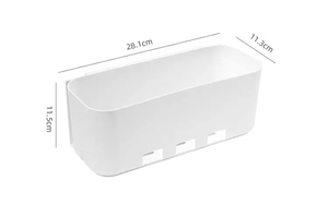 Étagère de rangement murale multifonctionnelle en plastique pour cuisine, avec panier coulissant pour armoire, vente en gros - Product Image 2
