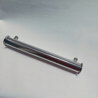 SS304 Colonne De Bière Équipement De Brassage De Bière Tour De Distillation 51mm 450mm Longueur 1/2 "NPT Filetage Mâle 6 Tubes De Condenseur Intérieur