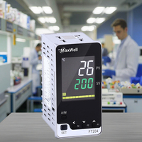 Controlador de Temperatura PID FT204 de Alta Calidad con Pantalla LCD, Certificación CE, Salida de Relé, Entrada K J Pt100, Soporte Personalizado OEM ODM