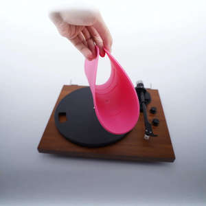 Alfombrilla de Vinilo Personalizada de Fábrica para Tocadiscos, Antiestática de Silicona, de 12 Pulgadas, Accesorios para Tocadiscos, Audio - Product Image 3