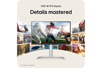 Moniteur d'ordinateur de bureau L-G 27UP850K-W IPS 4K 60HZ/5ms GTG avec haut-parleurs 5W*2 plus rapides, écran IPS UHD 4K 27'' VESA, HDR 400
