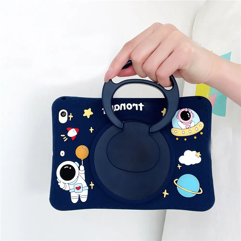 Cartoon Kids Case for Samsung Galaxy Tab A8 10.5 SM-X200 X205 S6 A7 Lite T500 P610 T290 T220 Silicon Tablet Case Cover for iPad