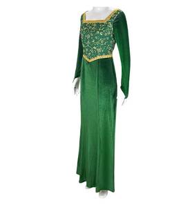 Disfraz de Princesa de Cuento de Hadas Verde para Halloween, Disfraz de Cosplay para Mujer, Fantasía Medieval, Disfraz de Poliéster para Fiesta de TV y Cine - Product Image 6