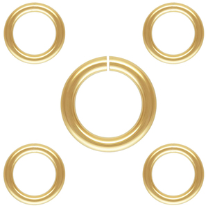 Hot bán cao cấp mỹ <span class=keywords><strong>14k</strong></span> vàng đầy mở đóng nhảy Nhẫn đối với trang sức làm vòng đeo tay vòng cổ - Product Image 1