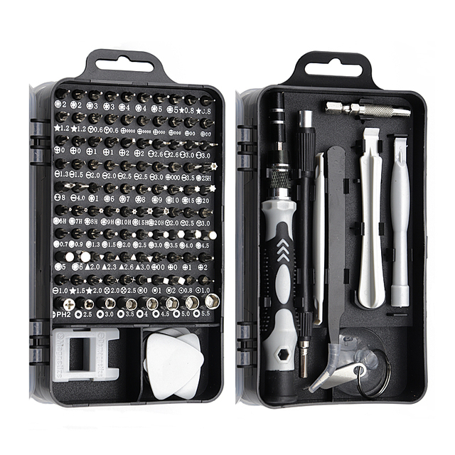 115 in 1 Screwdriver Set Mini Electric Precision Screwdriver Mobile Phone Repair Hand Tools Kit
